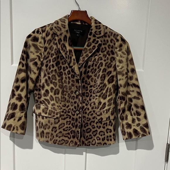 Talbots Jackets & Blazers - Talbots Leopard Print Blazer Sz 4P